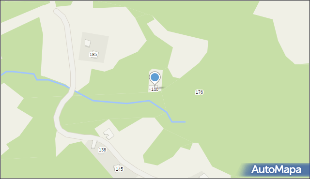 Dąbrówka Szczepanowska, Dąbrówka Szczepanowska, 140, mapa Dąbrówka Szczepanowska