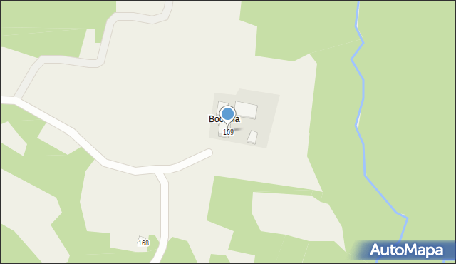 Dąbrówka Szczepanowska, Dąbrówka Szczepanowska, 169, mapa Dąbrówka Szczepanowska