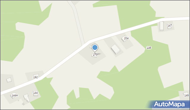 Dąbrówka Szczepanowska, Dąbrówka Szczepanowska, 173, mapa Dąbrówka Szczepanowska