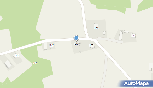 Dąbrówka Szczepanowska, Dąbrówka Szczepanowska, 199, mapa Dąbrówka Szczepanowska