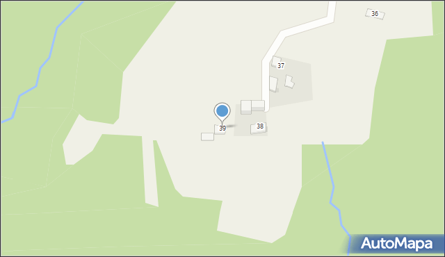 Dąbrówka Szczepanowska, Dąbrówka Szczepanowska, 39, mapa Dąbrówka Szczepanowska