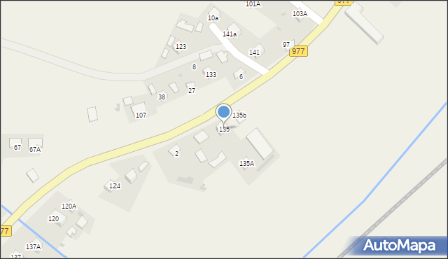 Dąbrówka Tuchowska, Dąbrówka Tuchowska, 135, mapa Dąbrówka Tuchowska