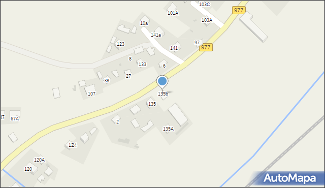 Dąbrówka Tuchowska, Dąbrówka Tuchowska, 135b, mapa Dąbrówka Tuchowska