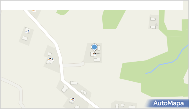 Dąbrówka Tuchowska, Dąbrówka Tuchowska, 37, mapa Dąbrówka Tuchowska