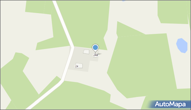 Dąbrówka Wielka, Dąbrówka Wielka, 24a, mapa Dąbrówka Wielka
