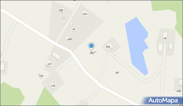 Dąbrówka Wielka, Dąbrówka Wielka, 48g, mapa Dąbrówka Wielka