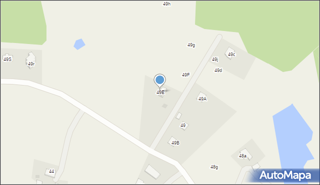 Dąbrówka Wielka, Dąbrówka Wielka, 49E, mapa Dąbrówka Wielka