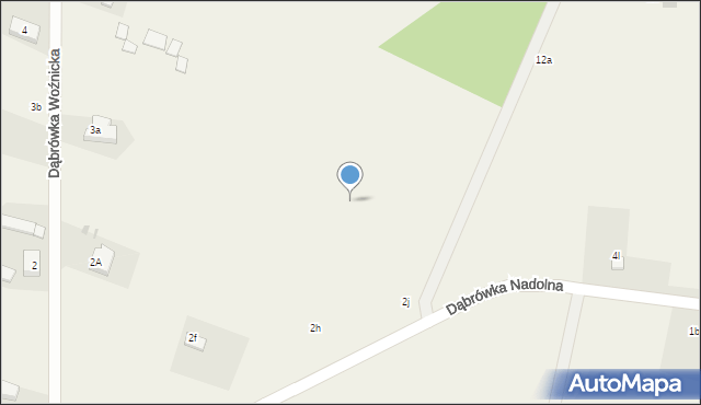 Dąbrówka Woźnicka, Dąbrówka Woźnicka, 2l, mapa Dąbrówka Woźnicka