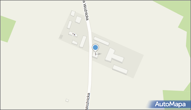 Dąbrówka Woźnicka, Dąbrówka Woźnicka, 7, mapa Dąbrówka Woźnicka