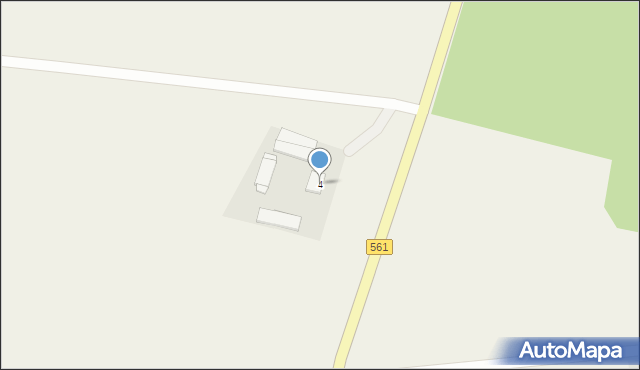 Dąbrówki, Dąbrówki, 4, mapa Dąbrówki