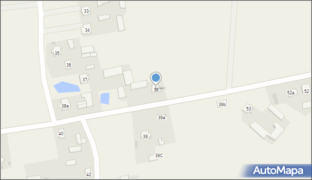 Dąbrówki, Dąbrówki, 38, mapa Dąbrówki