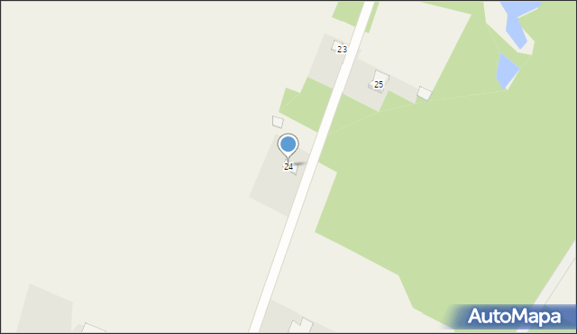 Dąbrówki, Dąbrówki, 24, mapa Dąbrówki