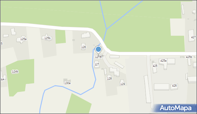 Dąbrówki, Dąbrówki, 127A, mapa Dąbrówki