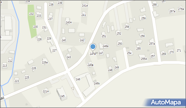 Dąbrówki, Dąbrówki, 247a, mapa Dąbrówki
