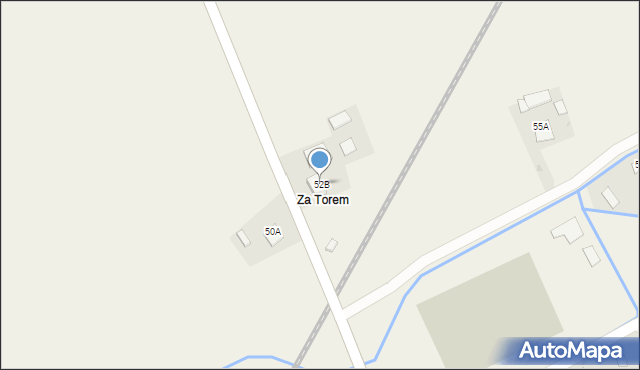 Dąbrówki Breńskie, Dąbrówki Breńskie, 52B, mapa Dąbrówki Breńskie