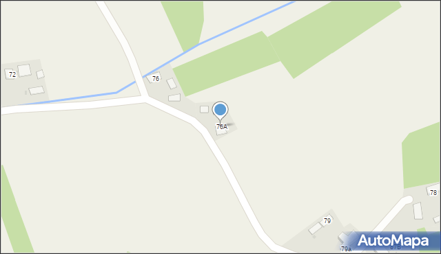 Dąbrówki Breńskie, Dąbrówki Breńskie, 76A, mapa Dąbrówki Breńskie