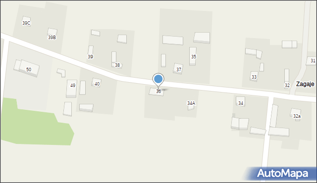 Dąbrowno, Dąbrowno, 36, mapa Dąbrowno