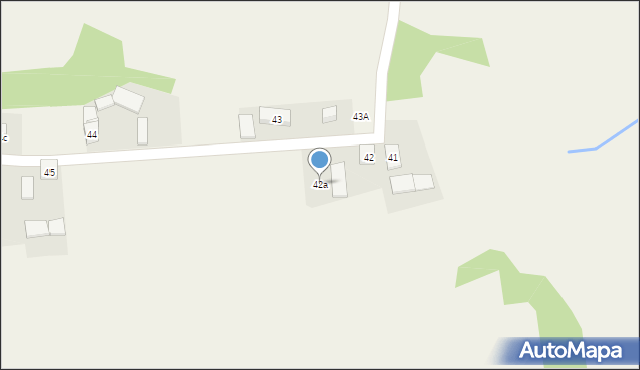 Dąbrowno, Dąbrowno, 42a, mapa Dąbrowno