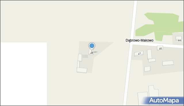 Dąbrowno, Dąbrowno, 48, mapa Dąbrowno