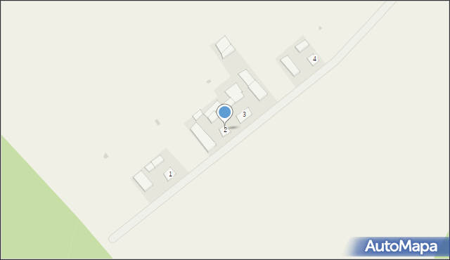 Dąbrowskie, Dąbrowskie, 2, mapa Dąbrowskie