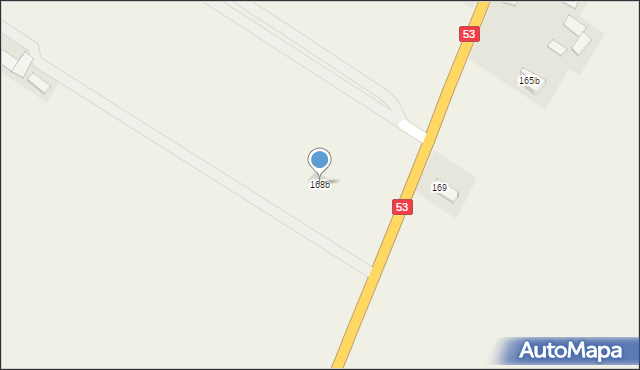 Dąbrowy, Dąbrowy, 168b, mapa Dąbrowy