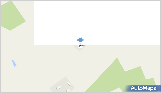 Dąbrowy, Dąbrowy, 307, mapa Dąbrowy