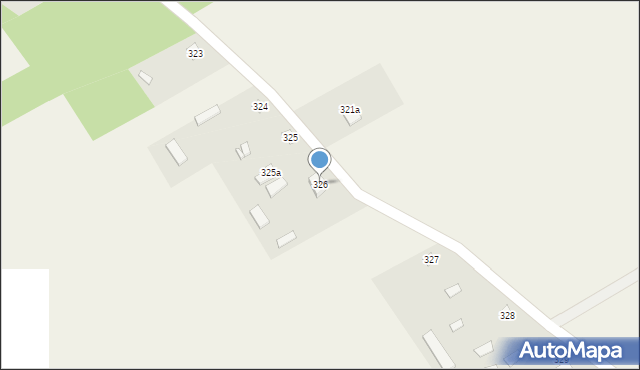 Dąbrowy, Dąbrowy, 326, mapa Dąbrowy