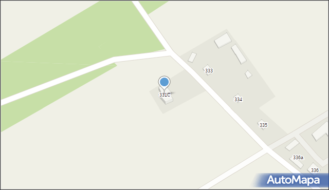 Dąbrowy, Dąbrowy, 331C, mapa Dąbrowy