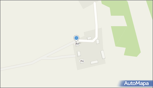 Dąbrowy, Dąbrowy, 353, mapa Dąbrowy