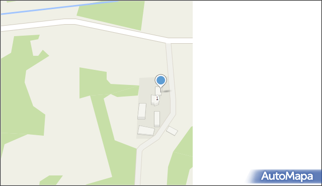 Dacharzów, Dacharzów, 1a, mapa Dacharzów