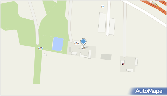 Dalanówek, Dalanówek, 40, mapa Dalanówek