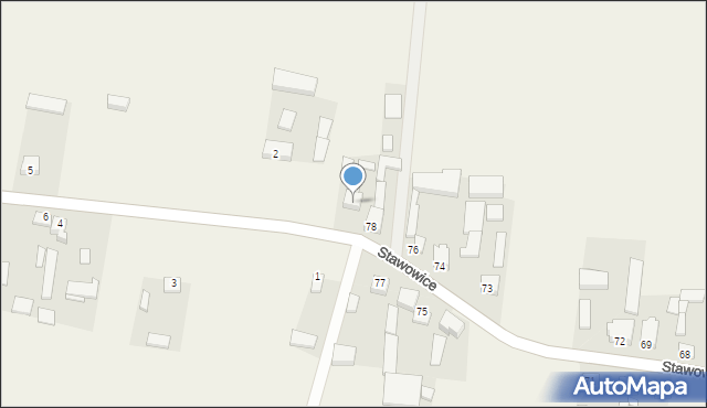 Daleszewice, Daleszewice, 2a, mapa Daleszewice