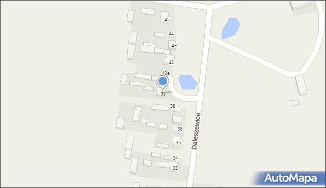 Daleszewice, Daleszewice, 39, mapa Daleszewice
