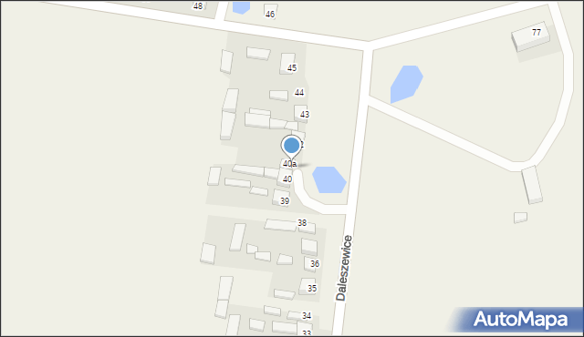Daleszewice, Daleszewice, 41, mapa Daleszewice