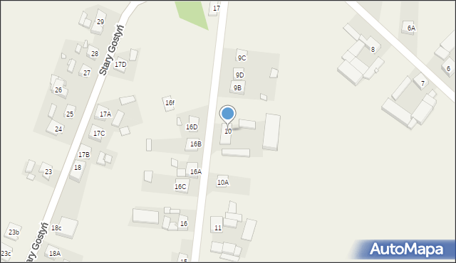 Daleszyn, Daleszyn, 10, mapa Daleszyn