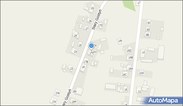 Daleszyn, Daleszyn, 17C, mapa Daleszyn