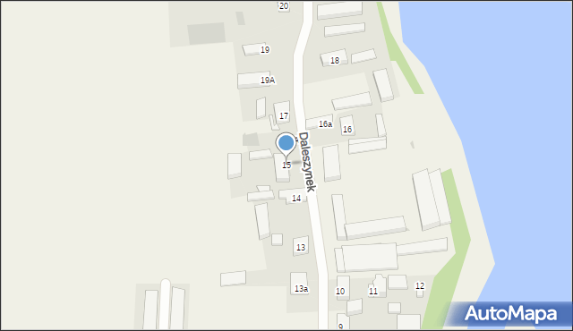 Daleszynek, Daleszynek, 15, mapa Daleszynek