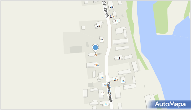 Daleszynek, Daleszynek, 19, mapa Daleszynek