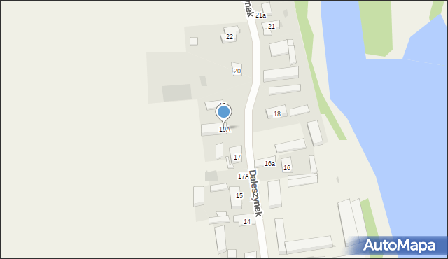 Daleszynek, Daleszynek, 19A, mapa Daleszynek