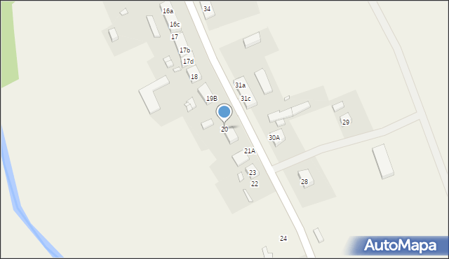 Dalewo, Dalewo, 20, mapa Dalewo