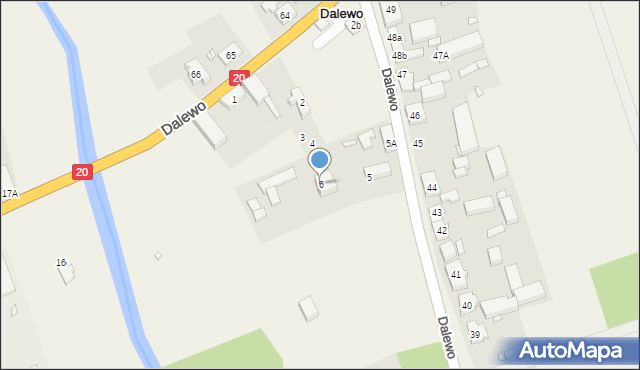 Dalewo, Dalewo, 6, mapa Dalewo