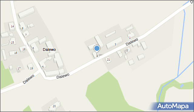 Dalewo, Dalewo, 4, mapa Dalewo