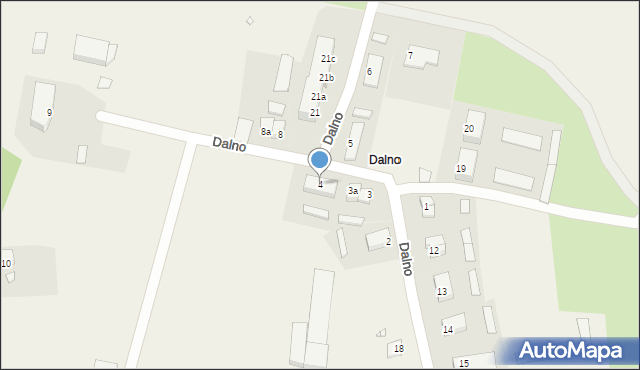 Dalno, Dalno, 4, mapa Dalno
