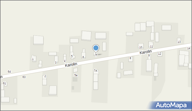 Daltrozów, Daltrozów, 7, mapa Daltrozów