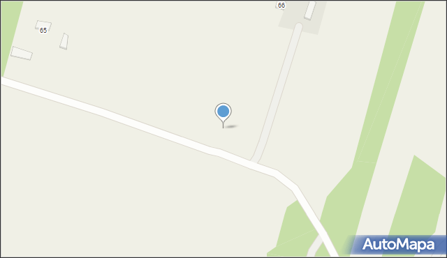 Damianów, Damianów, 66a, mapa Damianów