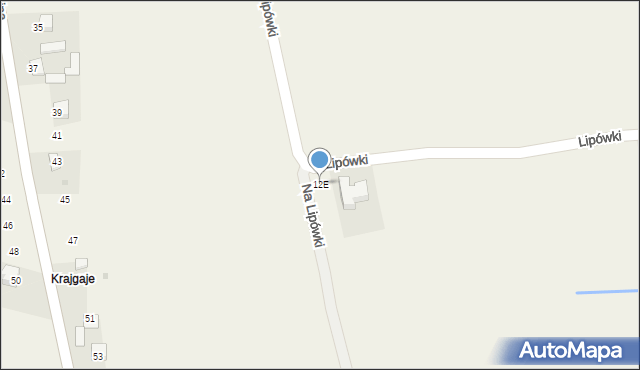 Damice, Damice, 12E, mapa Damice