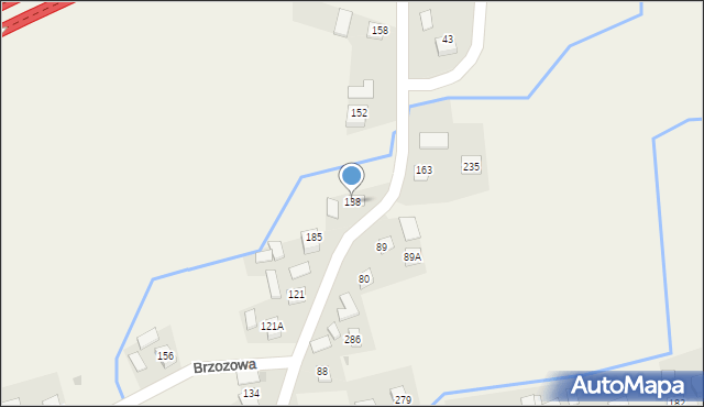 Damienice, Damienice, 138, mapa Damienice