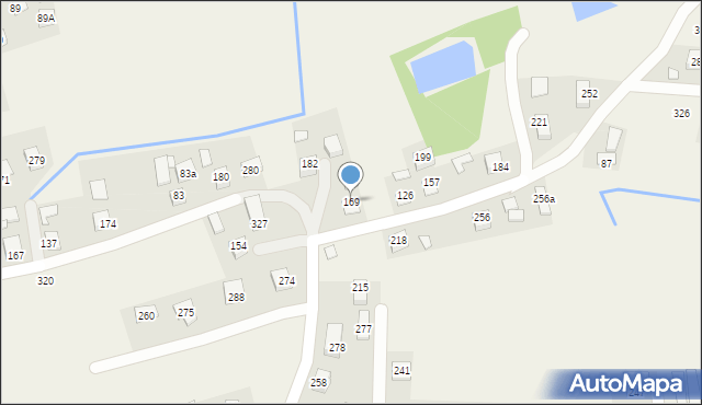 Damienice, Damienice, 169, mapa Damienice