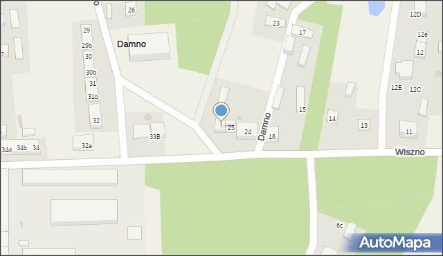 Damno, Damno, 25a, mapa Damno