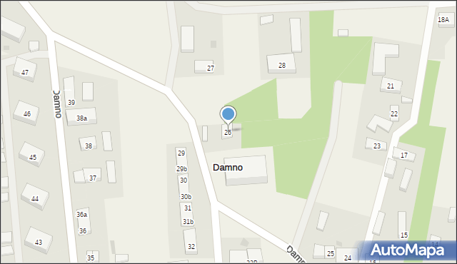 Damno, Damno, 26, mapa Damno